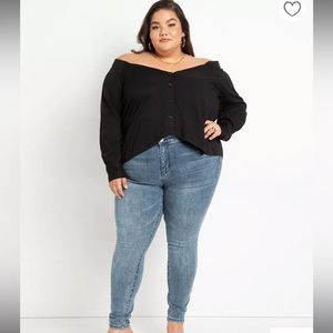 NEW Eloquii Gena Fit Sculpting Skinny Jeans